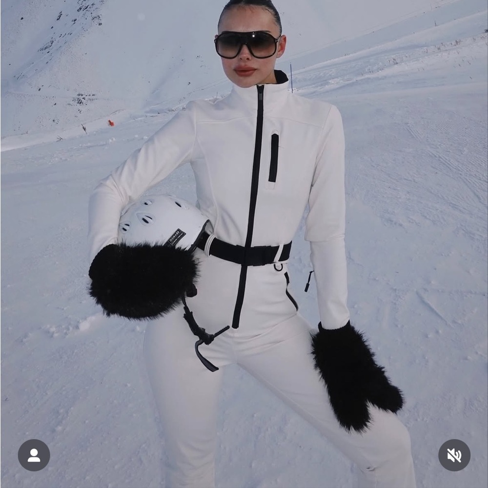 Zara ski jumpsuit Windproof Recco ski collection snowboard suit onsie ski wear - Picture 3 of 16